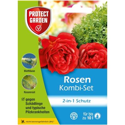PROTECT GARDEN Curamat AZ Rosen Kombi-Set, 2 in 1 Rundum-Schutz für Rosen vor Schädlingen wie Pilzkrankheiten und Insektenbefall, 2 x 4 ml + 15 ml Konzentrat PROTECT GARDEN Curamat AZ Rosen Kombi-Set, 2 in 1 Rundum-Schutz für Rosen vor Schädlingen wie Pilzkrankheiten und Insektenbefall, 2 x 4 ml + 15 ml Konzentrat