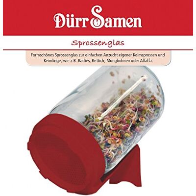 Dürr-Samen Sprossenglas von Dürr-Samen Sprossenglas von