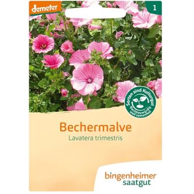 Bingenheimer Saatgut , Bechermalve, Blumen Bingenheimer Saatgut , Bechermalve, Blumen