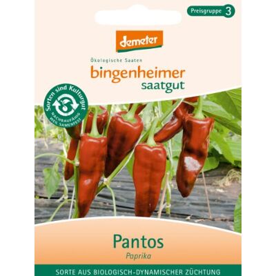 Bingenheimer Saatgut Paprika Pantos Gemüse Saatgut / Samen Bingenheimer Saatgut Paprika Pantos Gemüse Saatgut / Samen