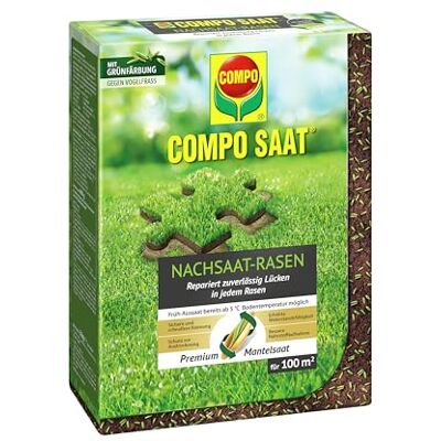 Compo SAAT Nachsaat-Rasen, 2 kg für 100 m², schnellkeimende Rasensamen Compo SAAT Nachsaat-Rasen, 2 kg für 100 m², schnellkeimende Rasensamen