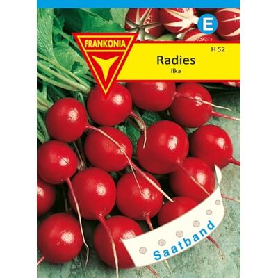 Frankonia Radies, Ilka Saatband Gemüse-Samen Radieschen-Samen Saatgut (Raphanus sativus) Frankonia Radies, Ilka Saatband Gemüse-Samen Radieschen-Samen Saatgut (Raphanus sativus)
