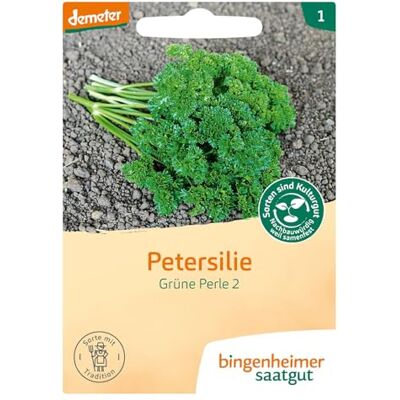 Bingenheimer Saatgut , Petersilie, Grüne Perle 2 Bingenheimer Saatgut , Petersilie, Grüne Perle 2