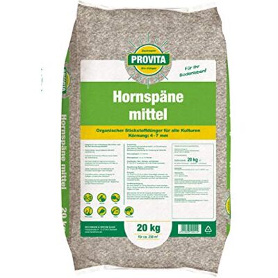 BECKMANN Provita Hornspäne Sii Mittel (4-7 Mm) 14, 20 Kg BECKMANN Provita Hornspäne Sii Mittel (4-7 Mm) 14, 20 Kg