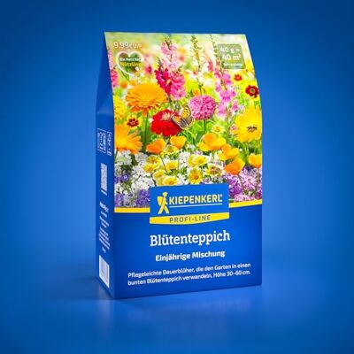 Kiepenkerl Blumensamen-Mischung Blütenteppich 1078360, Blumensaat Pflegeleichte Blumenmischung für langanhaltende Blütenpracht, Blumenwiese Kiepenkerl Blumensamen-Mischung Blütenteppich 1078360, Blumensaat Pflegeleichte Blumenmischung für langanhaltende Blütenpracht, Blumenwiese