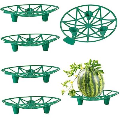 CGTQROVR Melone 5 Stück robuste Pflanzen-Melonenstützen für Käfige, 7, 68 Zoll, wiederverwendbares Wassermelonengitter für Cantaloupe-Kürbisse, Erdbeeren CGTQROVR Melone 5 Stück robuste Pflanzen-Melonenstützen für Käfige, 7, 68 Zoll, wiederverwendbares Wassermelonengitter für Cantaloupe-Kürbisse, Erdbeeren
