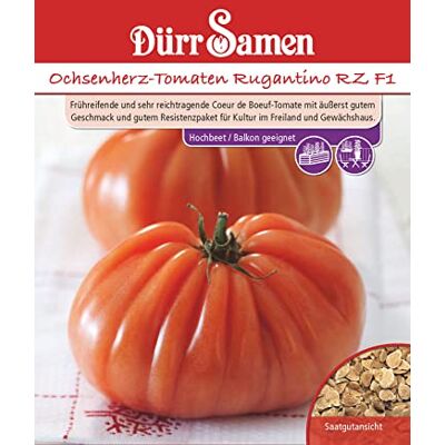 Dürr-Samen Ochsenherz-Tomaten Rugantino RZ F1 Saatgut Dürr-Samen Ochsenherz-Tomaten Rugantino RZ F1 Saatgut