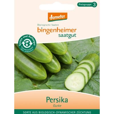 Bingenheimer Saatgut Freilandgurke Persika Gemüse Saatgut / Samen Bingenheimer Saatgut Freilandgurke Persika Gemüse Saatgut / Samen