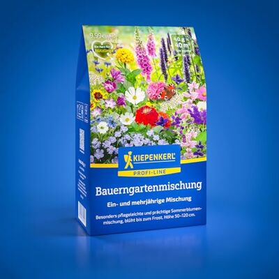 Kiepenkerl Blumensamen-Mischung Bauerngartenmischung 1078420, Blumensaat Besonders pflegeleichte und prächtige Sommerblumen, Blumenwiese Kiepenkerl Blumensamen-Mischung Bauerngartenmischung 1078420, Blumensaat Besonders pflegeleichte und prächtige Sommerblumen, Blumenwiese