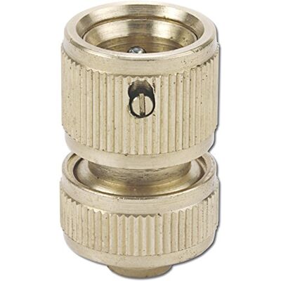 REHAU Schnellschlauchstück 3/4 Zoll, Messing-Klick REHAU Schnellschlauchstück 3/4 Zoll, Messing-Klick