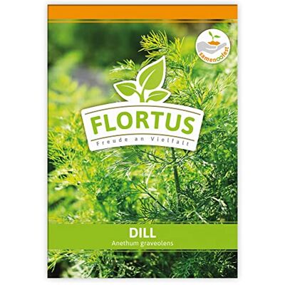 FLORTUS Freude an Vielfalt FLORTUS Dill Kräutersamen Dillsamen Samen zur Anzucht für Garten, Balkon, Küche & Fensterbank FLORTUS Freude an Vielfalt FLORTUS Dill Kräutersamen Dillsamen Samen zur Anzucht für Garten, Balkon, Küche & Fensterbank