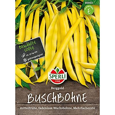 Sperli 80002 Premium Buschbohnen Samen Berggold Ertragreich Fadenlos Buschbohnen Samen ohne Fäden Ackerbohnen Saatgut Sperli 80002 Premium Buschbohnen Samen Berggold Ertragreich Fadenlos Buschbohnen Samen ohne Fäden Ackerbohnen Saatgut