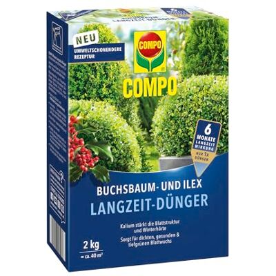 Compo Buchsbaum- und Ilex Langzeit-Dünger 2kg Compo Buchsbaum- und Ilex Langzeit-Dünger 2kg
