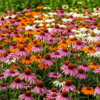 GardenersDream Echinacea Pflanzen im Topf – Orange, Pink, Lila und Weiße Sonnenhut-Sträucher – Pflegeleichte, Auffällige Gartenpflanze für Draußen (inkl. 11 cm Töpfe) GardenersDream Echinacea Pflanzen im Topf – Orange, Pink, Lila und Weiße Sonnenhut-Sträucher – Pflegeleichte, Auffällige Gartenpflanze für Draußen (inkl. 11 cm Töpfe)
