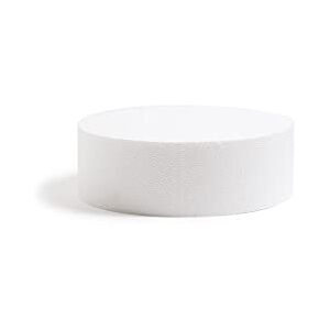 Decora 0173812 Runde Polystyrol-Basen, für Übungen und für die Anfertigung von perfekt aussehenden, mehrstöckigen Torten, Grosse Ø 15 X H 10 cm Decora 0173812 Runde Polystyrol-Basen, für Übungen und für die Anfertigung von perfekt aussehenden, mehrstöckigen Torten, Grosse Ø 15 X H 10 cm