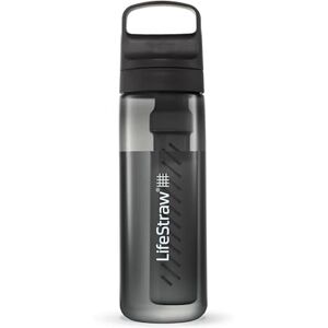 LifeStraw Go Serie BPA-freie Trinkflasche mit Wasserfilter 650ml für Reisen und den täglichen Gebrauch entfernt Bakterien, Parasiten, Mikroplastik + verbessert den Geschmack, Nordic Noir (schwarz) LifeStraw Go Serie BPA-freie Trinkflasche mit Wasserfilter 650ml für Reisen und den täglichen Gebrauch entfernt Bakterien, Parasiten, Mikroplastik + verbessert den Geschmack, Nordic Noir (schwarz)