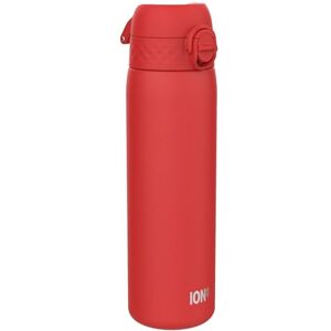 ion8 Leicht Stahl-Trinkflasche, 600 ml, Nicht Isoliert Auslaufsicher, Einhandöffnung, Sichere Verriegelung, Spülmaschinenfest, Klappdeckel, Tragegriff, Leicht zu Reinigen, Rot ion8 Leicht Stahl-Trinkflasche, 600 ml, Nicht Isoliert Auslaufsicher, Einhandöffnung, Sichere Verriegelung, Spülmaschinenfest, Klappdeckel, Tragegriff, Leicht zu Reinigen, Rot