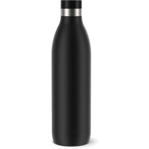 Emsa Bludrop Isolierflasche - Edelstahl, 1L, Schwarz Emsa Bludrop Isolierflasche - Edelstahl, 1L, Schwarz