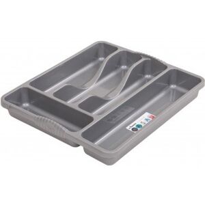 WHATMORE Kleine Silber Besteckschale - Bestecktablett WHATMORE Kleine Silber Besteckschale - Bestecktablett