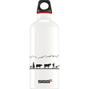 Sigg Alu Trinkflasche Traveller Swiss Craft Klimaneutral Zertifiziert Für Kohlensäurehaltige Getränke Geeignet Auslaufsicher Federleicht BPA-frei Outdoor Weiß 0,6L Sigg Alu Trinkflasche Traveller Swiss Craft Klimaneutral Zertifiziert Für Kohlensäurehaltige Getränke Geeignet Auslaufsicher Federleicht BPA-frei Outdoor Weiß 0,6L