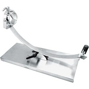 NERTHUS FIJ 1233 Schwenkbarer Schinkenhalter mit drehbarem Kopf aus Edelstahl zum Schneiden von Schinken und Vorderschinken NERTHUS FIJ 1233 Schwenkbarer Schinkenhalter mit drehbarem Kopf aus Edelstahl zum Schneiden von Schinken und Vorderschinken