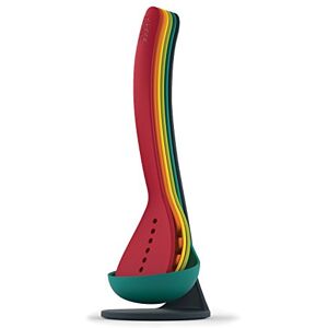 Joseph Joseph 10124 Küchhelfer Set mit magnetischem Aufbewahrungsständer, Mehrfarben, 10 x 10.5 x 33.5 cm Joseph Joseph 10124 Küchhelfer Set mit magnetischem Aufbewahrungsständer, Mehrfarben, 10 x 10.5 x 33.5 cm
