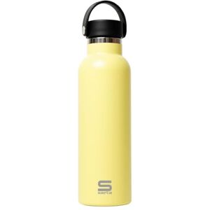 KINETICO SPAIN S.L.U. Safta Limón Thermosflasche, Wasserflasche, Edelstahl, doppelt isoliert, 12 Stunden Heißgetränk und 24 Stunden Kaltgetränke, 7,3 x 25 cm, 600 ml, Zitronengelb, M, Casual KINETICO SPAIN S.L.U. Safta Limón Thermosflasche, Wasserflasche, Edelstahl, doppelt isoliert, 12 Stunden Heißgetränk und 24 Stunden Kaltgetränke, 7,3 x 25 cm, 600 ml, Zitronengelb, M, Casual