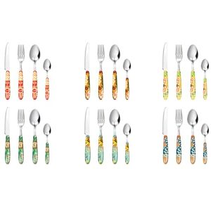 Excelsa - La Via Della Seta - Mehrfarbig - Cutlery Set Excelsa - La Via Della Seta - Mehrfarbig - Cutlery Set
