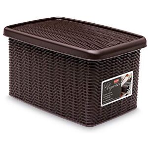 Stefanplast 30031 Mehrzweck-Behälter - Rattan - 19x29x16cm Stefanplast 30031 Mehrzweck-Behälter - Rattan - 19x29x16cm