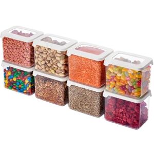SmartStore Vorratsdosen 0.8L – 8er Set Plastik Aufbewahrungsbox mit Deckel, BPA-frei, Spülmaschinenfest – Stapelbare Küche Organizer – 12.5 x 9 x 10cm SmartStore Vorratsdosen 0.8L – 8er Set Plastik Aufbewahrungsbox mit Deckel, BPA-frei, Spülmaschinenfest – Stapelbare Küche Organizer – 12.5 x 9 x 10cm