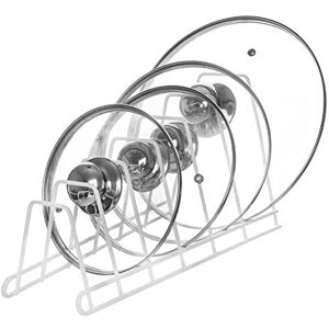 Orion Deckelhalter für Töpfe, Pfannen, 6 Deckel, Küchenschrank, Töpfe, Weiß Orion Deckelhalter für Töpfe, Pfannen, 6 Deckel, Küchenschrank, Töpfe, Weiß