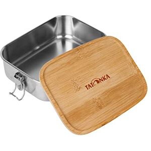 Tatonka Edelstahl Brotdose Lunch Box I 800 ml Bamboo Brotbox mit Bambusdeckel und Bügelverschluss unzerbrechlich, schadstofffrei, spülmaschinenfest, plastikfrei und BPA-frei 0,8l Tatonka Edelstahl Brotdose Lunch Box I 800 ml Bamboo Brotbox mit Bambusdeckel und Bügelverschluss unzerbrechlich, schadstofffrei, spülmaschinenfest, plastikfrei und BPA-frei 0,8l