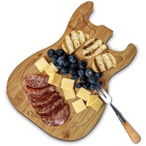 mikamax Gitarren Schneidebrett Holz farbe Groß Fleischerblock Gemüse schneiden mikamax Gitarren Schneidebrett Holz farbe Groß Fleischerblock Gemüse schneiden