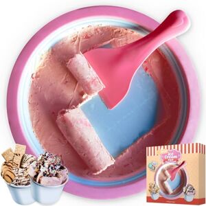 mikamax Eis Teppanyaki Platte Eiscreme Rollen Machine DIY Roll Ice Pan Eismaschine mit rezepten Zum Zubereiten von Ice Cream Rolls mikamax Eis Teppanyaki Platte Eiscreme Rollen Machine DIY Roll Ice Pan Eismaschine mit rezepten Zum Zubereiten von Ice Cream Rolls