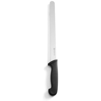HENDI Brotmesser, Küchenmesser, Messer, HACCP, Geschirrspülmaschinengeeignet, Klingte: 300mm, Länge 430mm, Edelstahl, Polypropylen, schwarz HENDI Brotmesser, Küchenmesser, Messer, HACCP, Geschirrspülmaschinengeeignet, Klingte: 300mm, Länge 430mm, Edelstahl, Polypropylen, schwarz