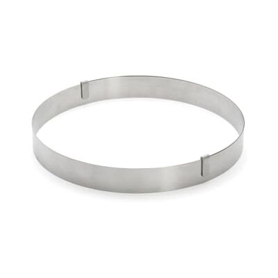 De Buyer Kuchenring - Verstellbar Edelstahl 18-36cm - Backform De Buyer Kuchenring - Verstellbar Edelstahl 18-36cm - Backform