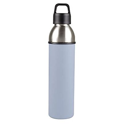 Birambeau Isolierflasche – 570 ml – doppelwandige Trinkflasche mit Teesieb – Teefilter – luftdichter Verschluss – Blau Birambeau Isolierflasche – 570 ml – doppelwandige Trinkflasche mit Teesieb – Teefilter – luftdichter Verschluss – Blau