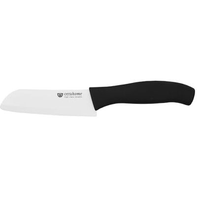 GRÄWE Keramikmesser, Scharf, Santoku, Obstmesser, handliches Küchenmesser, Gemüsemesser, aus Keramik, 12 cm Klinge Serie Cerahome GRÄWE Keramikmesser, Scharf, Santoku, Obstmesser, handliches Küchenmesser, Gemüsemesser, aus Keramik, 12 cm Klinge Serie Cerahome