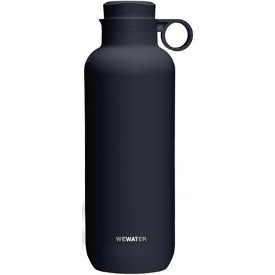 WEWATER INFUSE Bottle – Thermosflasche 750 ml mit integriertem Teesieb, tragbare wiederverwendbare Flasche, Griff, BPA-frei, auslaufsicherer Deckel mit doppelter Öffnung, blaue Thermoskanne WEWATER INFUSE Bottle – Thermosflasche 750 ml mit integriertem Teesieb, tragbare wiederverwendbare Flasche, Griff, BPA-frei, auslaufsicherer Deckel mit doppelter Öffnung, blaue Thermoskanne