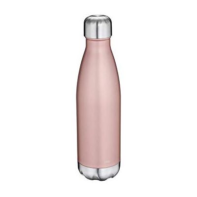 Cilio Elegante Isolierflasche 500 ml Roségold, auslaufsicher Cilio Elegante Isolierflasche 500 ml Roségold, auslaufsicher