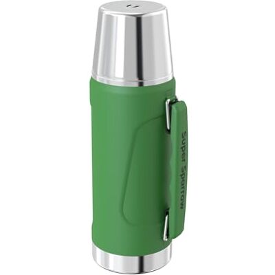 Super Thermoskanne Thermosflasche Edelstahl 1000ml BPA-Frei Trinkflasche Auslaufsicherer Deckel Fungiert als Trinkbecher Thermobecher für Sport, Outdoor Super Thermoskanne Thermosflasche Edelstahl 1000ml BPA-Frei Trinkflasche Auslaufsicherer Deckel Fungiert als Trinkbecher Thermobecher für Sport, Outdoor