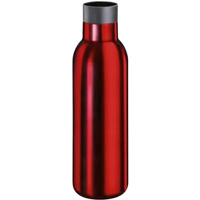 Cilio Isolierflasche DELUXE 450 ml, rot, 360°-Trinkverschluss, Edelstahl Cilio Isolierflasche DELUXE 450 ml, rot, 360°-Trinkverschluss, Edelstahl