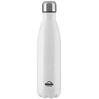 Premier Housewares MIMO Vakuum Flasche Fläschchen 350 ml, Edelstahl, 7 x 7 x 28 cm, Edelstahl, weiß, 7 x 7 x 28 cm Premier Housewares MIMO Vakuum Flasche Fläschchen 350 ml, Edelstahl, 7 x 7 x 28 cm, Edelstahl, weiß, 7 x 7 x 28 cm