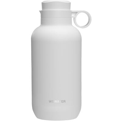 WEWATER INFUSE Bottle Thermosflasche 530 ml mit integriertem Teesieb, tragbare wiederverwendbare Flasche, Griff, BPA-frei, auslaufsicherer Deckel mit doppelter Öffnung, weißer Thermosbecher WEWATER INFUSE Bottle Thermosflasche 530 ml mit integriertem Teesieb, tragbare wiederverwendbare Flasche, Griff, BPA-frei, auslaufsicherer Deckel mit doppelter Öffnung, weißer Thermosbecher