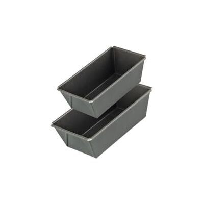 Zenker 9916650 2er Set Kuchenformen 20 cm und 16 cm, Kuchenform, rechteckige Kuchenform, rechteckig, Stahl, 20,5 x 11,5 x 7 cm Zenker 9916650 2er Set Kuchenformen 20 cm und 16 cm, Kuchenform, rechteckige Kuchenform, rechteckig, Stahl, 20,5 x 11,5 x 7 cm