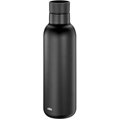 Cilio Isoliertrinkflasche DELUXE 450 ml, Edelstahl, 360°-Trinkverschluss Cilio Isoliertrinkflasche DELUXE 450 ml, Edelstahl, 360°-Trinkverschluss