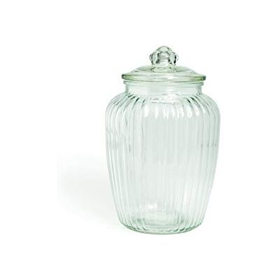 Excelsa Chic Vorratsdose Glas, Glas, transparent, 15 x 15 x 24.5 cm Excelsa Chic Vorratsdose Glas, Glas, transparent, 15 x 15 x 24.5 cm