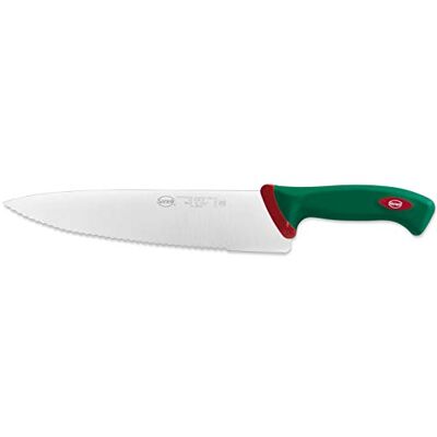Sanelli 317621 Premana Professional Line Chef Wellenschliff, Länge 21 cm, Farbe grün Sanelli 317621 Premana Professional Line Chef Wellenschliff, Länge 21 cm, Farbe grün