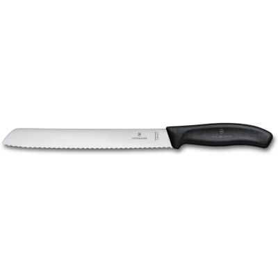 Victorinox Swiss Classic Schwarzes 21cm Sägezahn-Brotmesser - Brotmesser Victorinox Swiss Classic Schwarzes 21cm Sägezahn-Brotmesser - Brotmesser
