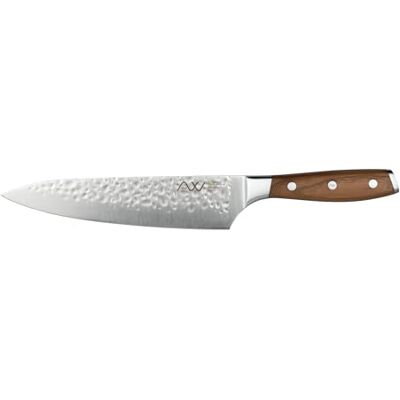 Rio RF-7098 Ashwood Series 20cm Chefs Knife mit Klingen aus eisgehärtetem Vanadiumstahl, hitzebehandelte Naturgriffe Rio RF-7098 Ashwood Series 20cm Chefs Knife mit Klingen aus eisgehärtetem Vanadiumstahl, hitzebehandelte Naturgriffe
